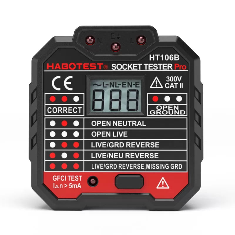 HT106E/B/D залгуур шалгагч /socket tester/